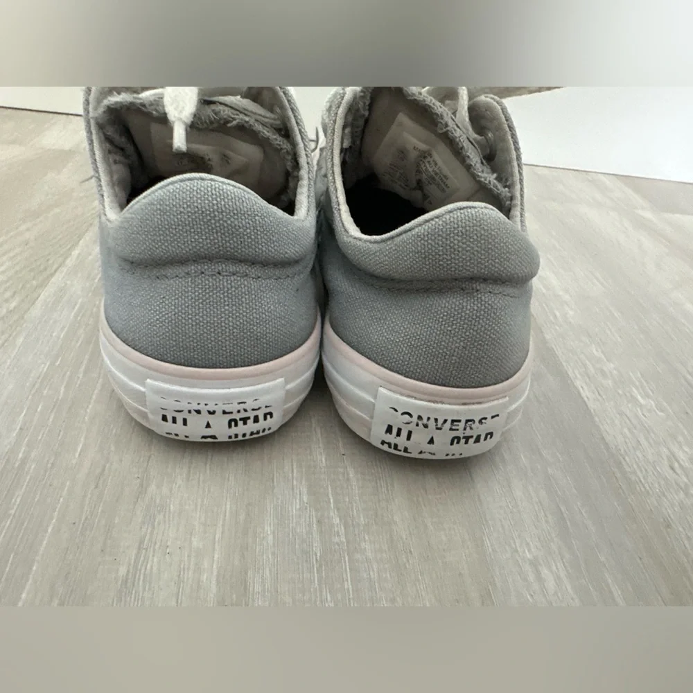 Converse All Star Madison Grey/Pink Girls Size 11